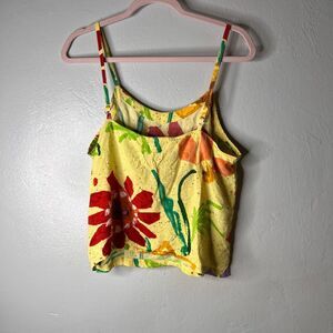 Jams world floral tank colorful beach, vacation vintage